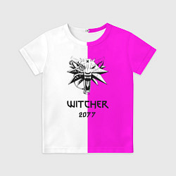 Футболка детская The Witcher line, цвет: 3D-принт