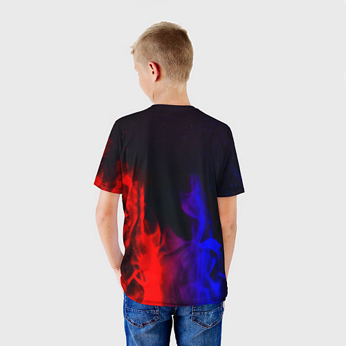 Детская футболка Horizon: Zero Dawn flame steel / 3D-принт – фото 4