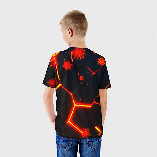 Детская футболка Horizon Zero Dawn winter / 3D-принт – фото 4