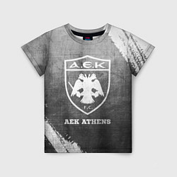 Детская футболка AEK Athens - grey gradient