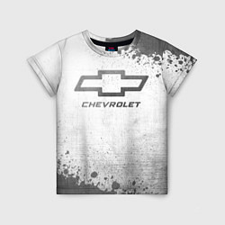 Футболка детская Chevrolet - white gradient, цвет: 3D-принт