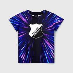 Футболка детская Hoffenheim neon energy, цвет: 3D-принт