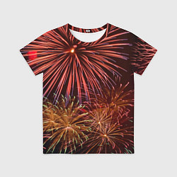 Детская футболка Яркий красочный фейерверк