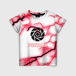 Футболка детская Portal storm, цвет: 3D-принт