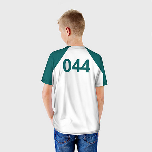 Детская футболка Игра в кальмара 044 / 3D-принт – фото 4