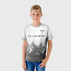 Футболка детская The Last Of Us - white gradient посередине, цвет: 3D-принт — фото 2