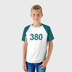 Футболка детская Игра в кальмара 380, цвет: 3D-принт — фото 2