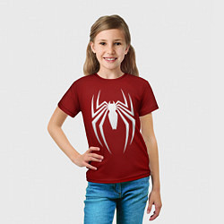 Футболка детская SpiderMan - logo, цвет: 3D-принт — фото 2
