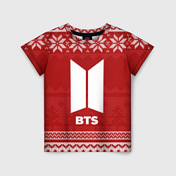 Детская футболка Новогодний BTS