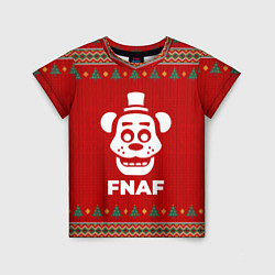 Футболка детская FNAF new year, цвет: 3D-принт