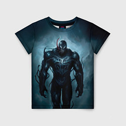 Детская футболка Venom in fog