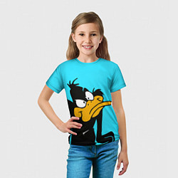 Футболка детская Даффи Дак, цвет: 3D-принт — фото 2