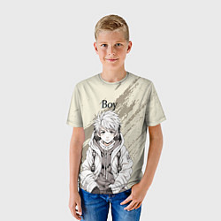 Футболка детская Парень в толстовке, цвет: 3D-принт — фото 2