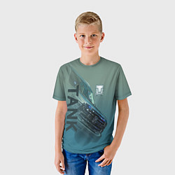 Футболка детская Tank 500, цвет: 3D-принт — фото 2