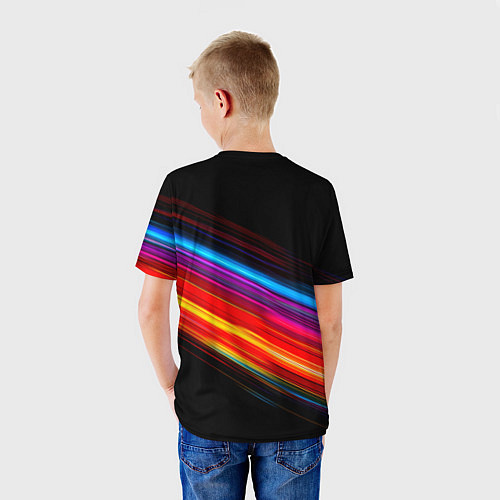 Детская футболка Bicycle moto cross / 3D-принт – фото 4