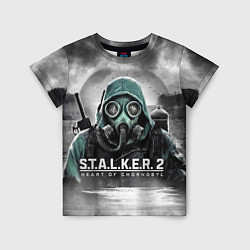 Детская футболка Stalker 2 heart of Chornobyl radiation