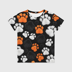 Детская футболка Мохнатые лапки