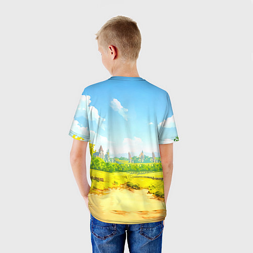 Детская футболка Ослик / 3D-принт – фото 4