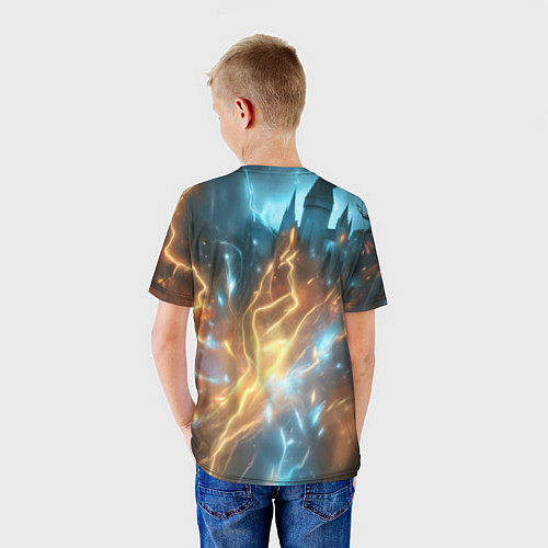 Детская футболка Гарри Поттер с волшебной палочкой / 3D-принт – фото 4