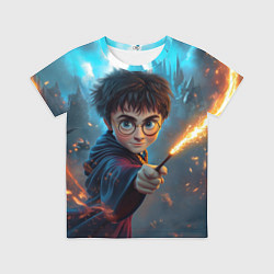 Детская футболка Гарри Поттер и магия