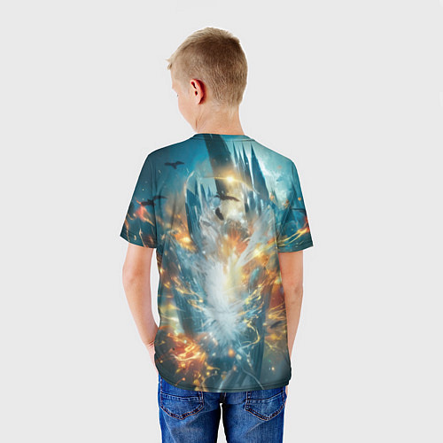 Детская футболка Гарри Поттер с волшебной палочкой / 3D-принт – фото 4