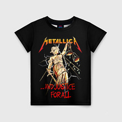 Детская футболка Metallica justice for all