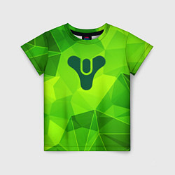 Детская футболка Destiny green poly