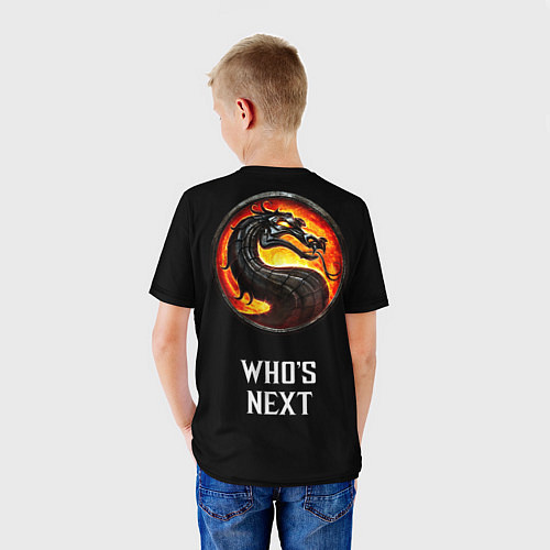 Детская футболка Mortal kombat - Sub Zero / 3D-принт – фото 4