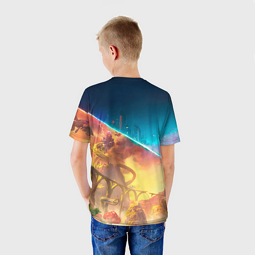 Детская футболка Главные герои Split fiction / 3D-принт – фото 4