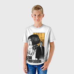 Футболка детская Леон - Жан и Натали, цвет: 3D-принт — фото 2