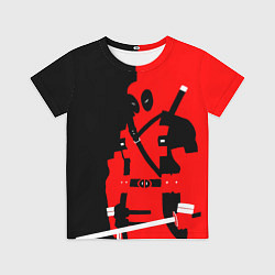 Детская футболка Наемник дэдпул