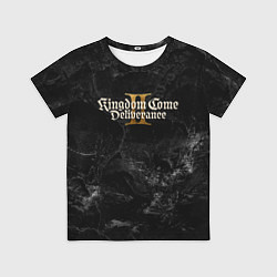 Детская футболка Kingdom Come Deliverance 2 dark logo