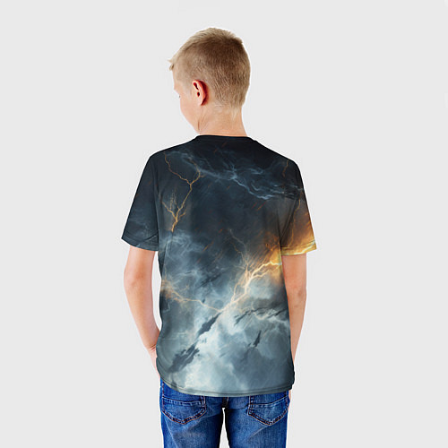 Детская футболка Kingdom Come Deliverance 2 молнии / 3D-принт – фото 4