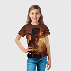 Футболка детская Indiana Jones and the Great Circle, цвет: 3D-принт — фото 2