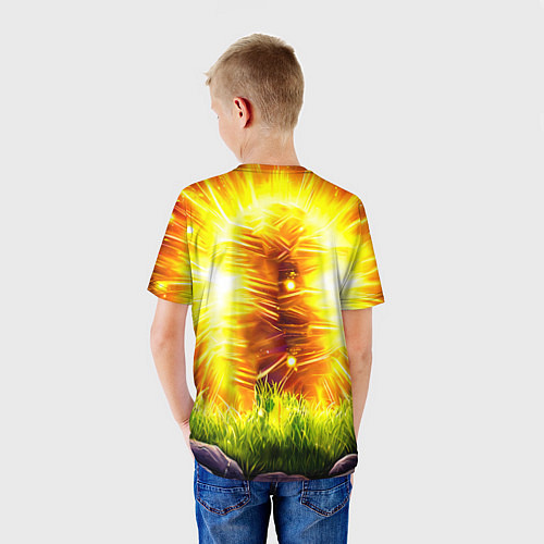 Детская футболка Овечка в ярких лучах / 3D-принт – фото 4