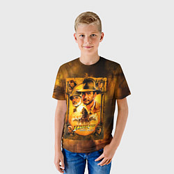 Футболка детская Indiana Jones and raiders of lost ark, цвет: 3D-принт — фото 2