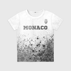 Детская футболка Monaco - white gradient посередине