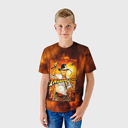 Футболка детская Indiana Jones and the Great Circle, цвет: 3D-принт — фото 2