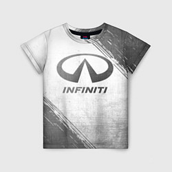 Детская футболка Infiniti - white gradient