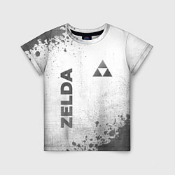 Детская футболка Zelda - white gradient вертикально