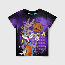 Футболка детская Багз Банни - Looney Tunes, цвет: 3D-принт
