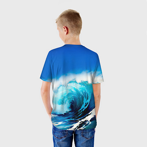 Детская футболка Все дуреют с этой рыбки золотой / 3D-принт – фото 4