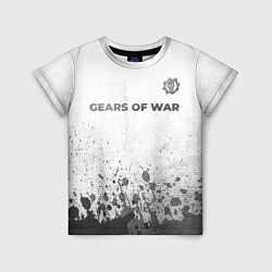 Детская футболка Gears of War - white gradient посередине