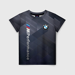 Детская футболка BMW black-grey