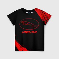 Футболка детская Jaguar - red gradient, цвет: 3D-принт