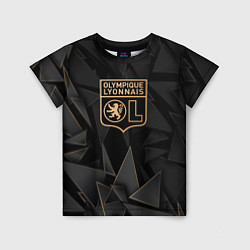 Детская футболка Lyon golden poly