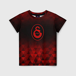 Детская футболка Galatasaray red poly