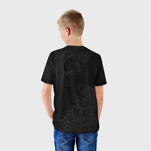 Детская футболка Моя геройская академия - Даби / 3D-принт – фото 4