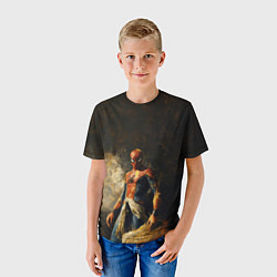 Футболка детская Spider man poster, цвет: 3D-принт — фото 2