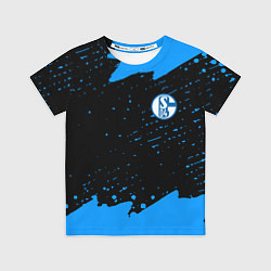 Детская футболка Schalke 04 fc blue color